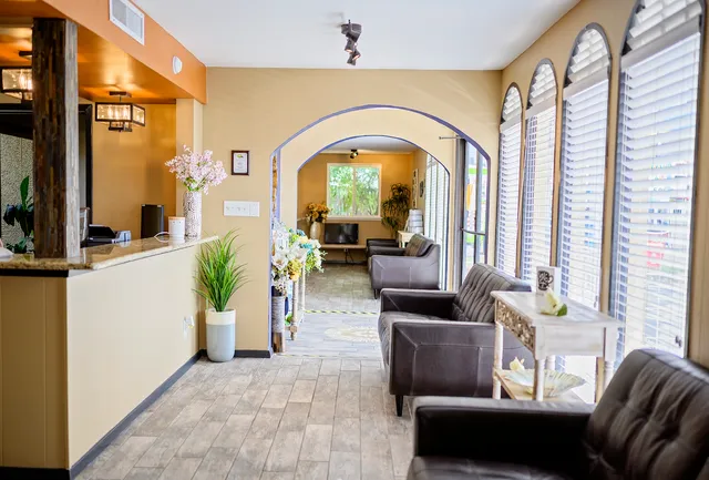 The welcoming front office at Terrell Hills Dental in San Antonio